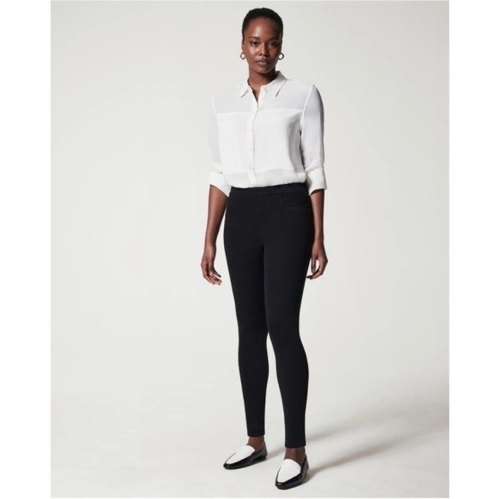 SPANX Jean-Ish Ankle Leggings Black